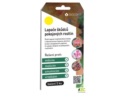 Desky Biocont žluté - pokojové 5 ks