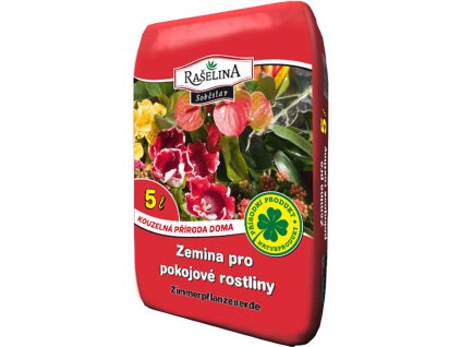 Substrát - Pokojovky 5 l Raš.