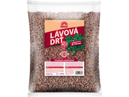 Drť lávová 20l - 8-16 mm