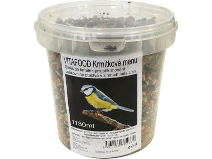 Krmítkové menu kbelík - 1180 ml