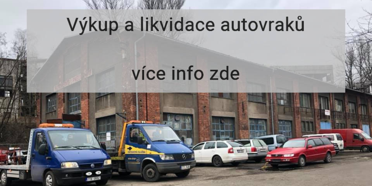 Výkup a likvidace automobilů