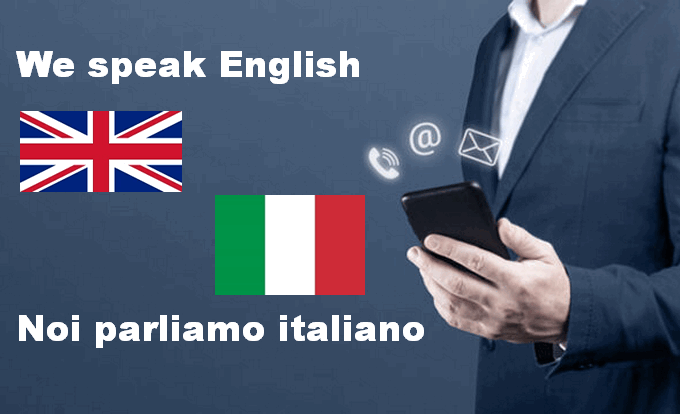 English / italiano