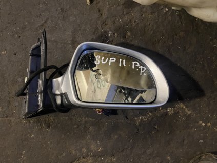Vnější zpětné zrcátko práve Škoda Superb 2