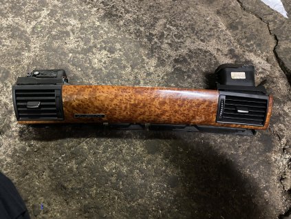 Dekor palubní desky s průduchy ventilace Audi A8 D3 4E1 857 186 4E1857186