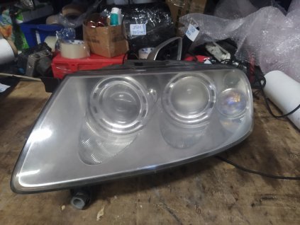 Levé přední světlo xenon Touareg 7L6 941 015 BK 7L6941015BK kompletni nastrojeny