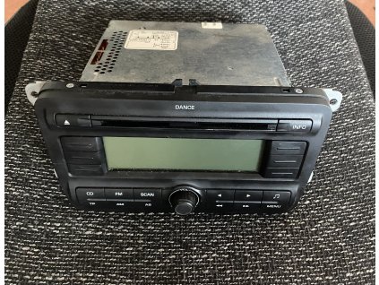 Autorádio Dance Škoda Fabia 2 5J0 035 161 A 5J0035161A