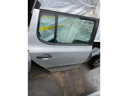 Dveře pravé zadní Škoda Fabia 2 hatchback