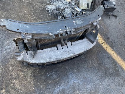 Chladičova stěna s ventilátorem kompletní Škoda Superb II 2.0tdi cr