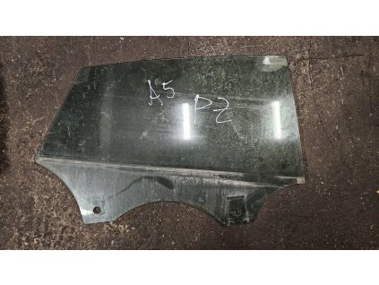 Sklo dveří pravé zadní Audi A5 8T