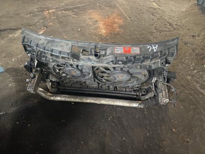 Chladičova stěna s ventilátorem Audi A6 c6  3.0tdi