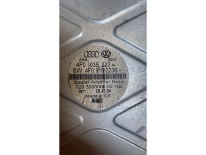Zesilovač Audi 4F0 910 223 B  Zesilovač Audi 4F0910223B