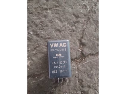 Řídící jednotka žhavení Relé žhavení Škoda VW 038 907 281 D Řídící jednotka žhavení Relé žhavení Škoda VW 038907281D