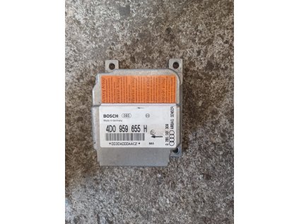 Řídící jednotka airbagu Audi 4D0 959 655 H Řídící jednotka airbagu Audi 4D0959655H