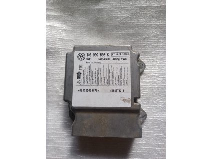 Řídící jednotka airbagu Octavia2 Golf5  1K0 909 605 K Airbag VW8 Řídící jednotka airbagu Octavia2 Golf5 1K0909605K VW8
