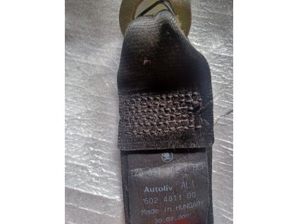 Bezpečnostní pás napínač pravý přední Octavia2 1Z0 858 702 A Bezpečnostní pás napínač pravý přední Octavia2 1Z0857702A