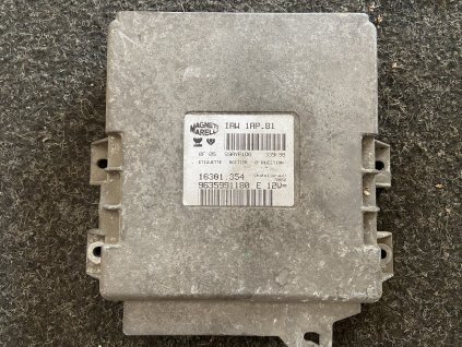 Řídící jednotka motoru 9635991180