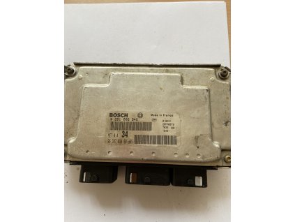 Řídící jednotka motoru 0 261 206 942, 0261206942