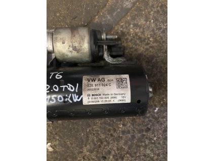 Starter VW Transportér T6 2.0 TDI 150 KW DSG 02E 911 024 C 02E911024C