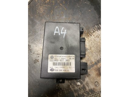 Řídicí jednotka tažného zařízení Audi A4 8E0 907 383 8E0907383