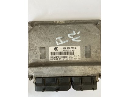 Řídící jednotka motoru 03E 906 033 A, 03E906033A