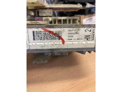 Řídící jednotka 0862747 A, 0862747A