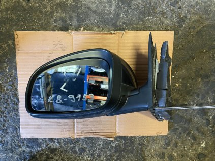 Vnější levé zpětné zrcatko elektricke Škoda Fabia 2 Kod barvy 9153