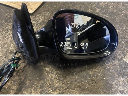 Vnější zpětné zrcatko práve VW Passat B6 Kod barvy LL9Y