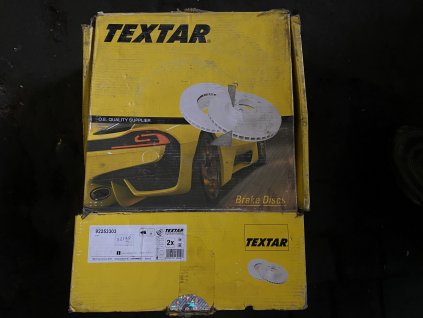Brzdové kotouče TEXTAR pro Jeep Wrangler 302x28mm 05/05x127 nové