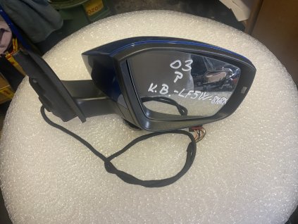 Vnější zpětné zrcátko Škoda Octavia 3 kod barvy LF5W-8X8X