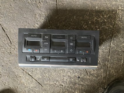 Panel ovládáni topení a klimatizace Audi 8E0 820 043 BK 8E0820043BK