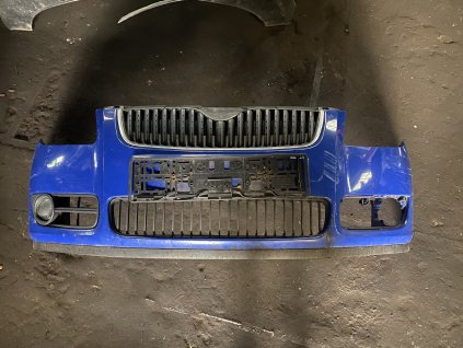 Přední nárazník Škoda Fabia 2 Kod barvy 4590