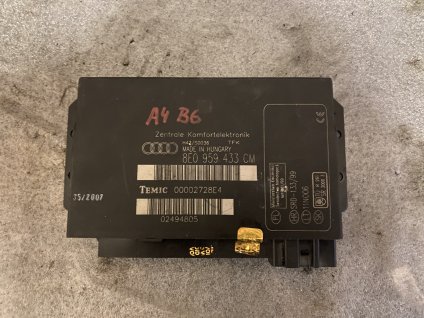 Komfortní jednotka Audi A4 B6 8E0 959 433 CM 8E0959433CM