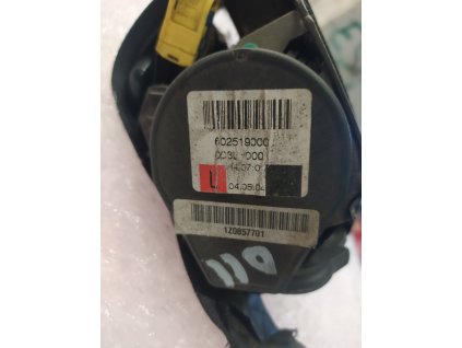 Bezpečnostní pas levý přední Škoda Octavia 2 1Z0 857 701 1Z0857701