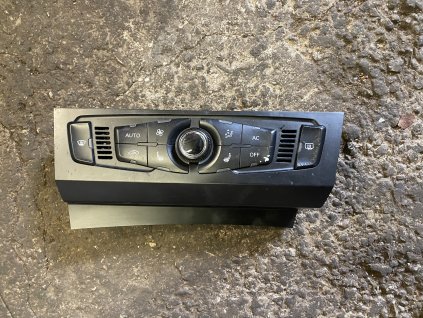 Ovládání topení a klimatizace s vyhříváním oken a sedadel Audi A4 B7 8T1 820 043 AA 8T1820043AA