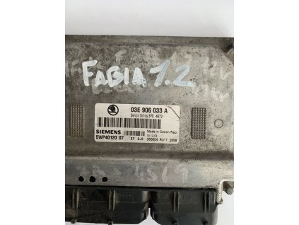 Řídící jednotka motoru 03E 906 033 A, 03E906033A