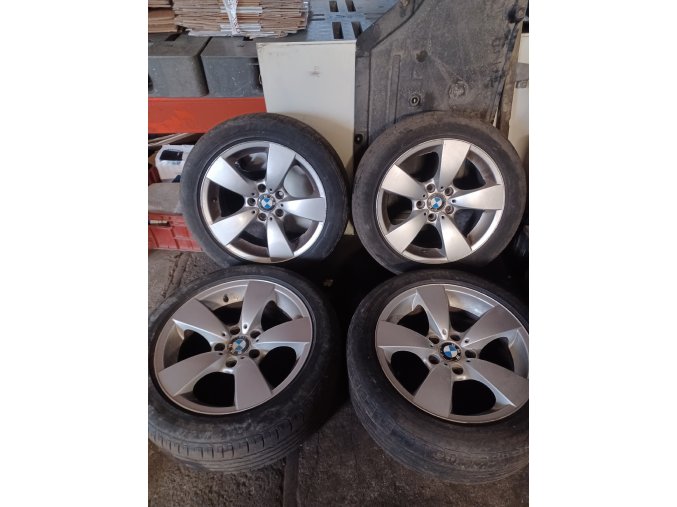 Alu kola BMW e61 + pneu DUELER 225/50/R17