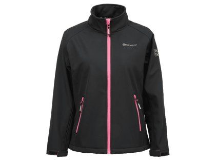 Dámska bunda CFMOTO Softshell (Veľkosť 2XL, Farba Čierna)