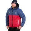 Bunda DEFROST22 NATION, 101 RIDERS (modrá/červená) (Velikost L)