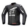Bunda GP PLUS 4, ALPINESTARS (čierna/biela) 2026 (Velikost 48)