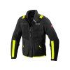 Bunda NET RUNNER H2OUT, SPIDI (čierna/žltá fluo) (Velikost M)