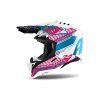 Prilba AVIATOR 3.0 Wave, AIROH (ružová/chróm) 2022 (Velikost XL)