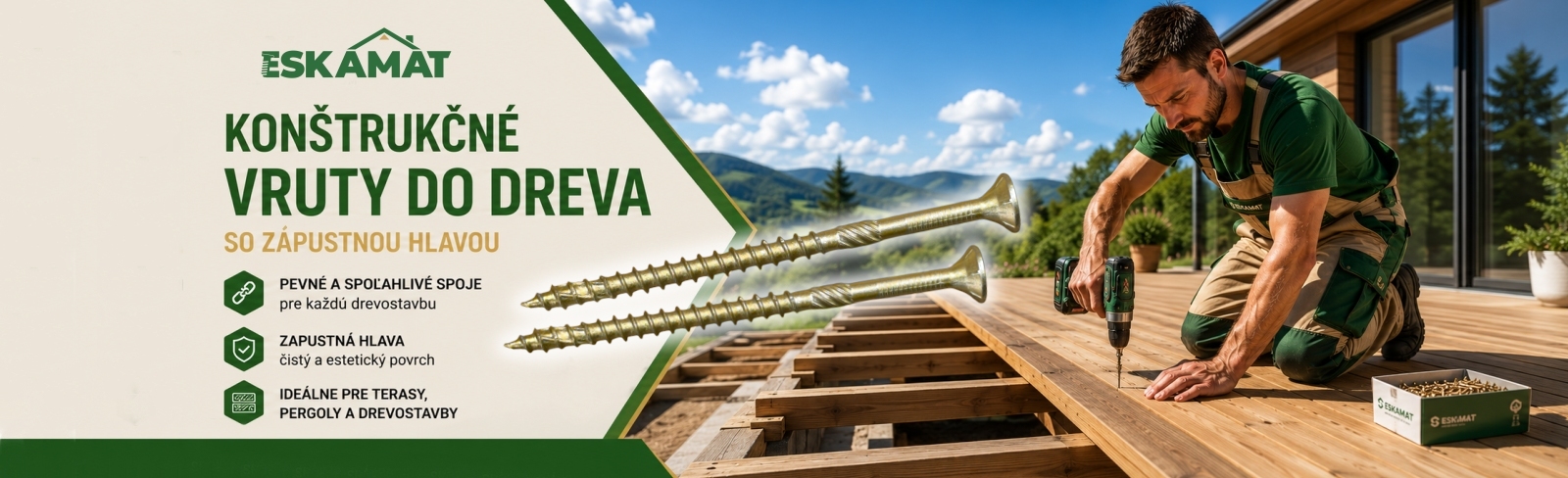 Konštrukčné vruty do dreva