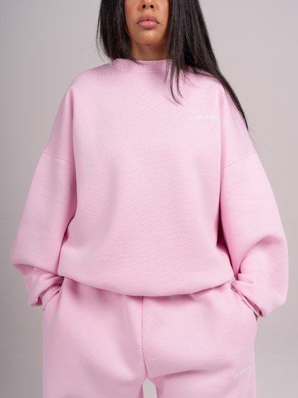 Unisex mikina bez kapuce Marshmallow