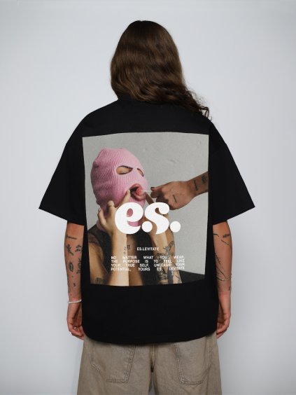 OVERSIZED Tee "Lollipop" - černé