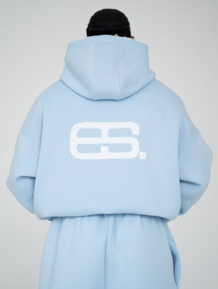 Unisex mikina s kapucí Baby blue