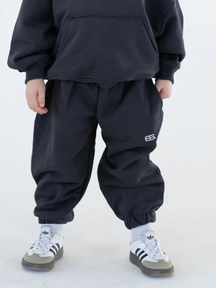 Dětské Tepláky Baggy Ash Grey