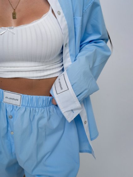 set kosile detail modra