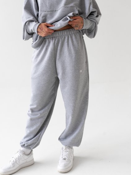 Tepláky Baggy Melange