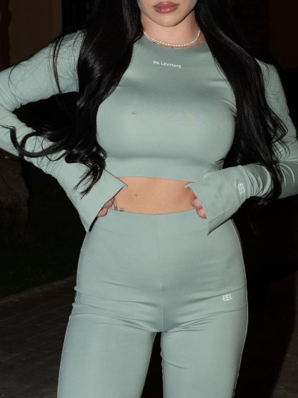 Cropped Long sleeve Mint