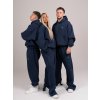 Unisex mikina bez kapuce Navy